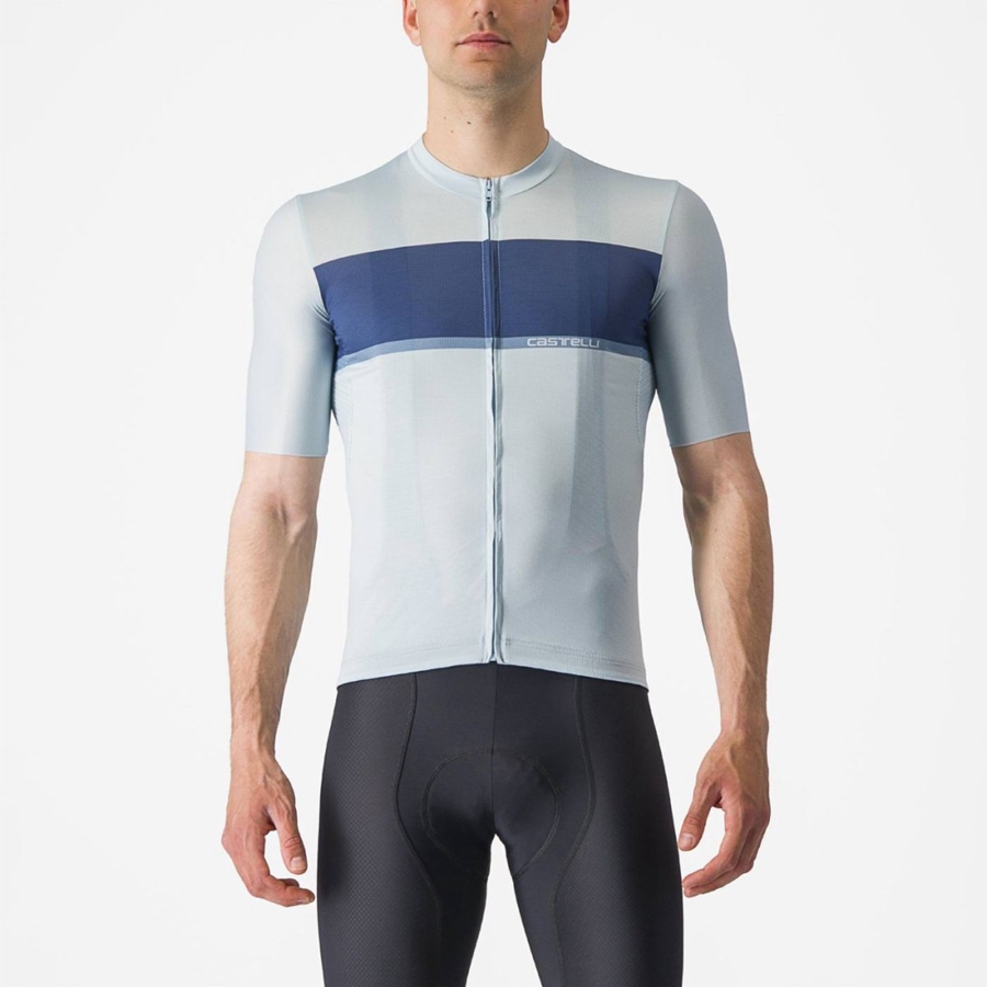 Castelli TRADIZIONE Men Jersey Blue / Blue / Grey | DM2701695