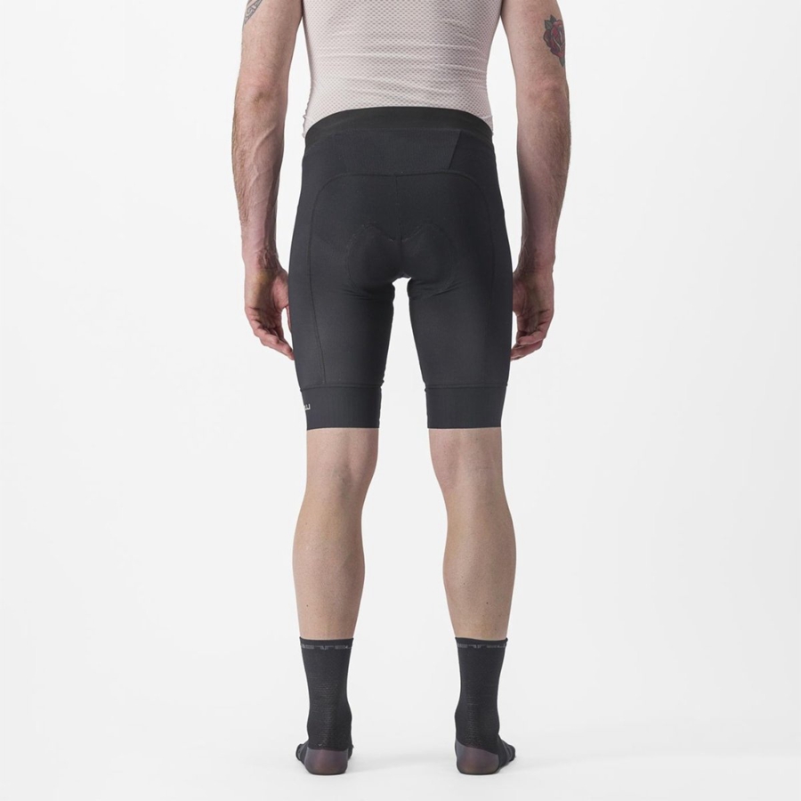 Castelli TRAIL LINER Men Shorts Black | TC9751036