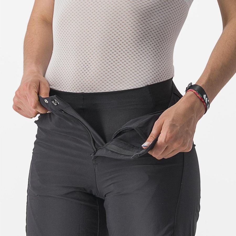 Castelli TRAIL W LINER Women Shorts Black | MZ2403581