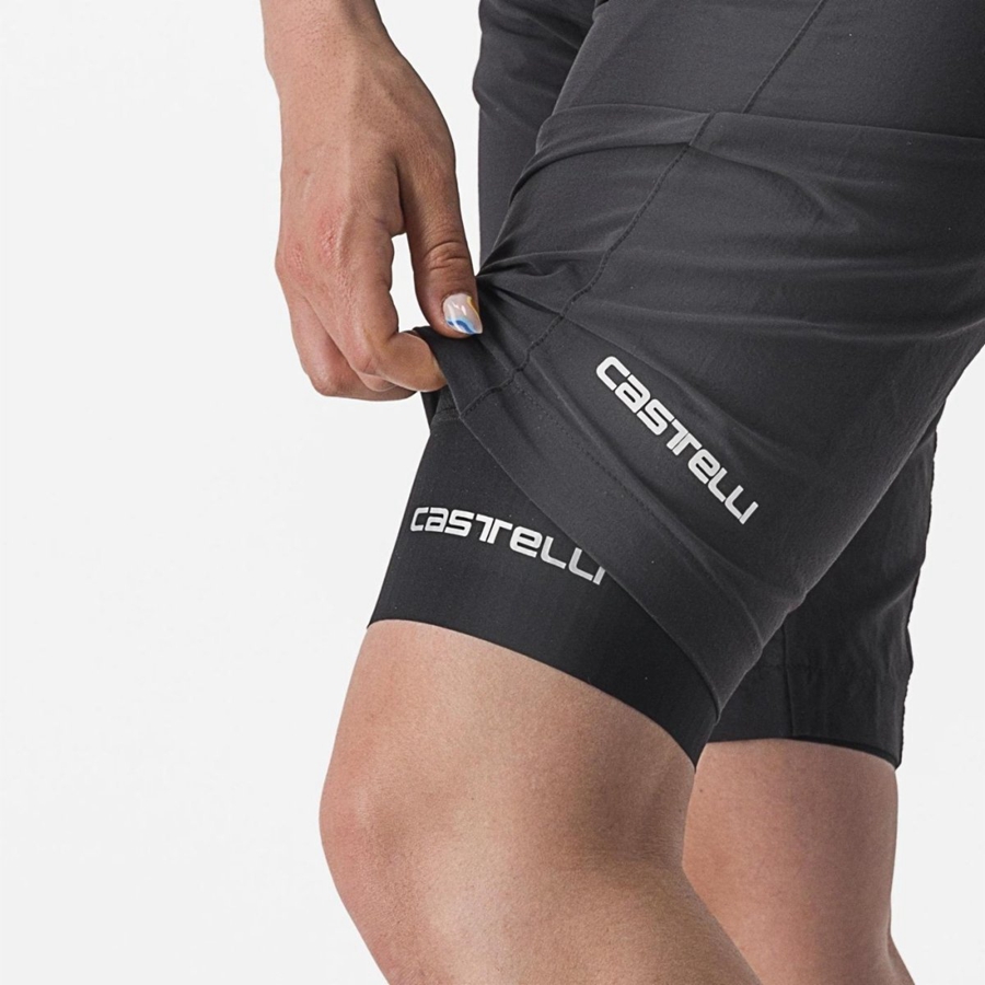 Castelli TRAIL W LINER Women Shorts Black | MZ2403581