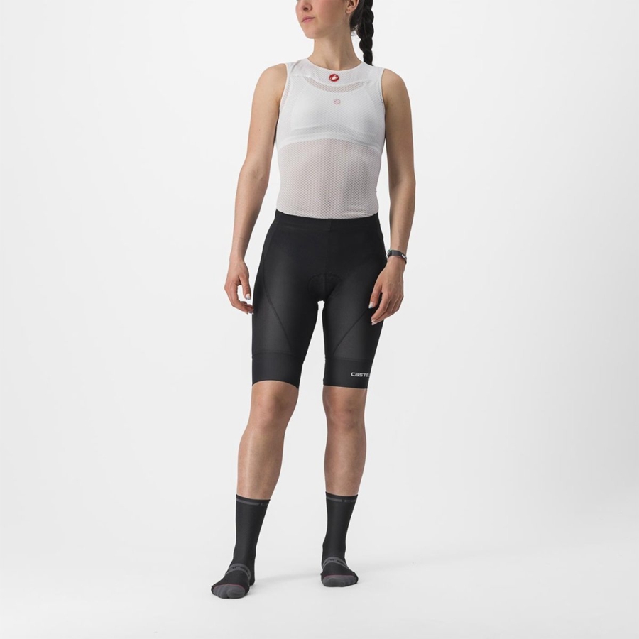 Castelli TRAIL W LINER Women Shorts Black | MZ2403581