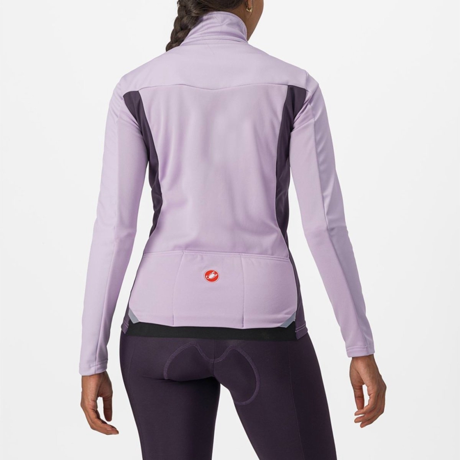 Castelli TRANSITION 2 W Women Jackets Purple | MZ9542013