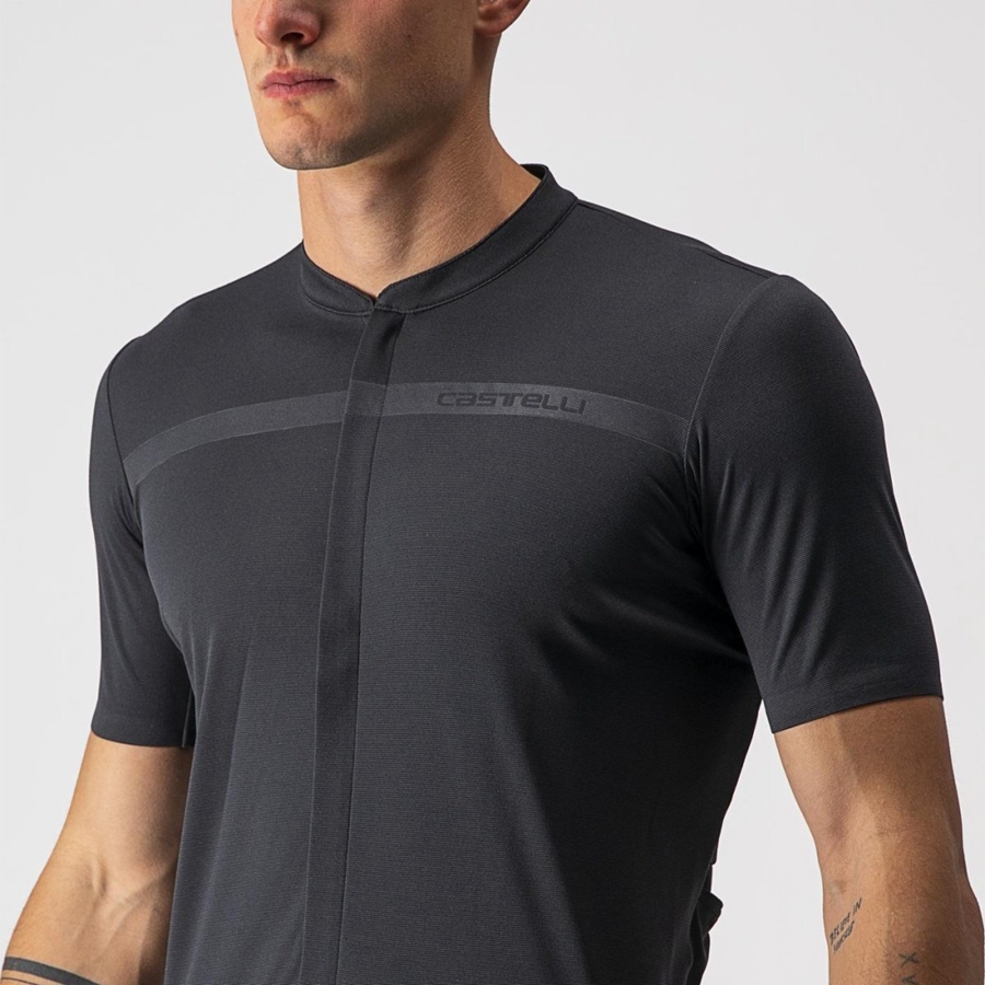 Castelli UNLIMITED ALLROAD Men Jersey Dark Grey | DG8302674