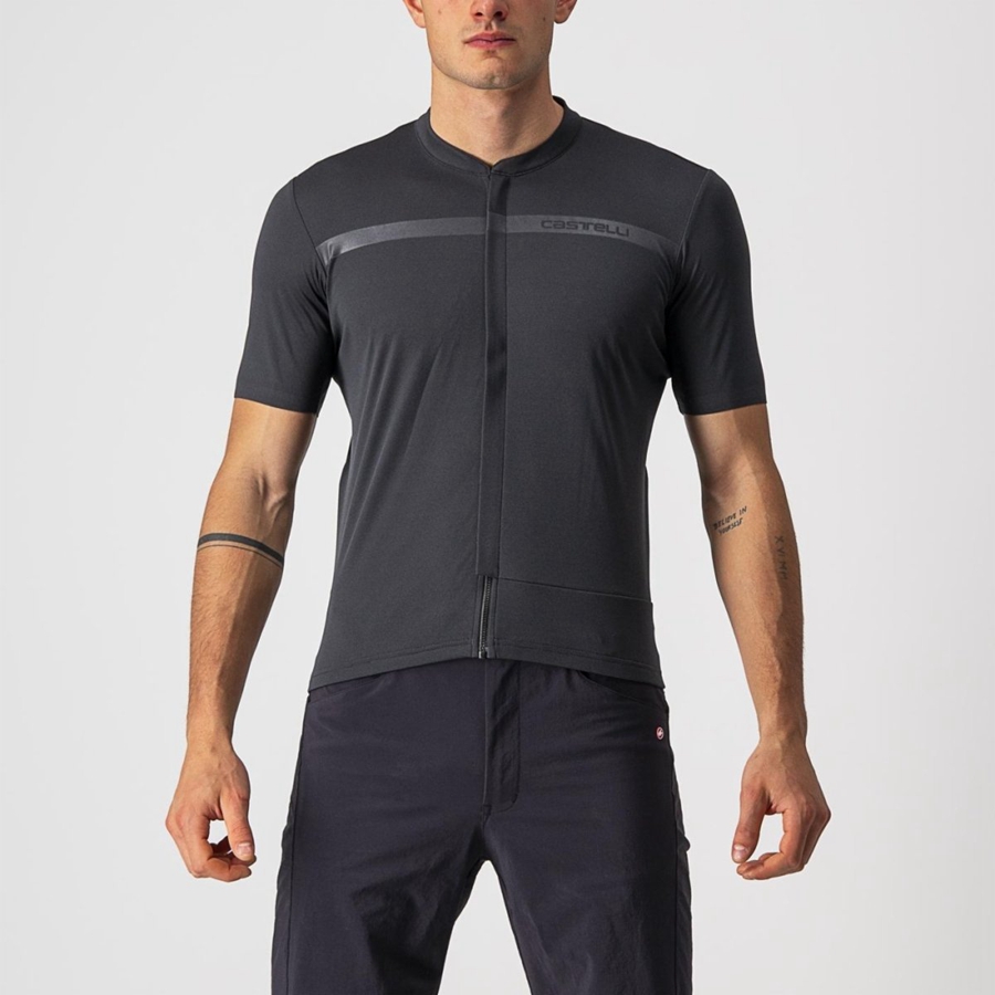 Castelli UNLIMITED ALLROAD Men Jersey Dark Grey | DG8302674