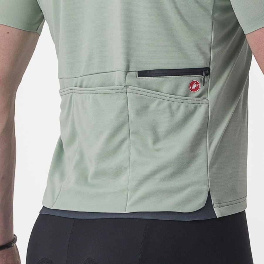 Castelli UNLIMITED ALLROAD Men Jersey Green | NI1094326