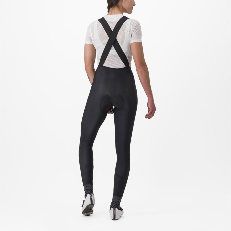 Castelli VELOCISSIMA DT Women Bib Tights Black / Black | AE0374869