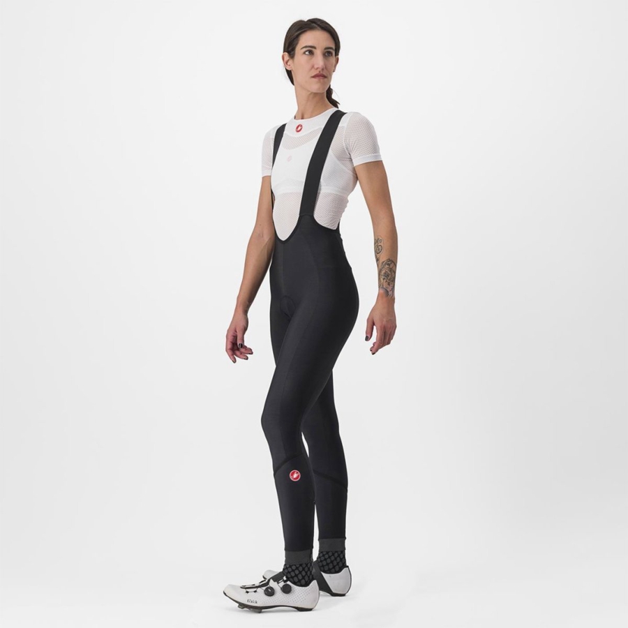 Castelli VELOCISSIMA DT Women Bib Tights Black / Black | AE0374869