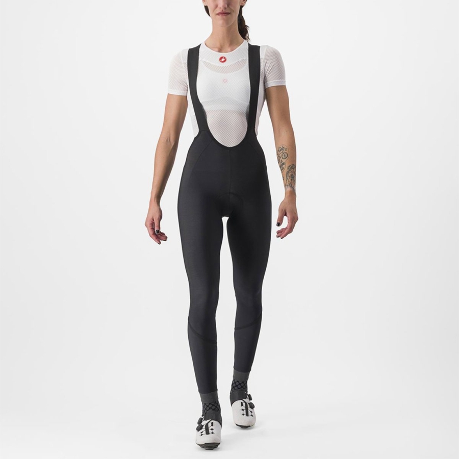 Castelli VELOCISSIMA DT Women Bib Tights Black / Black | AE0374869