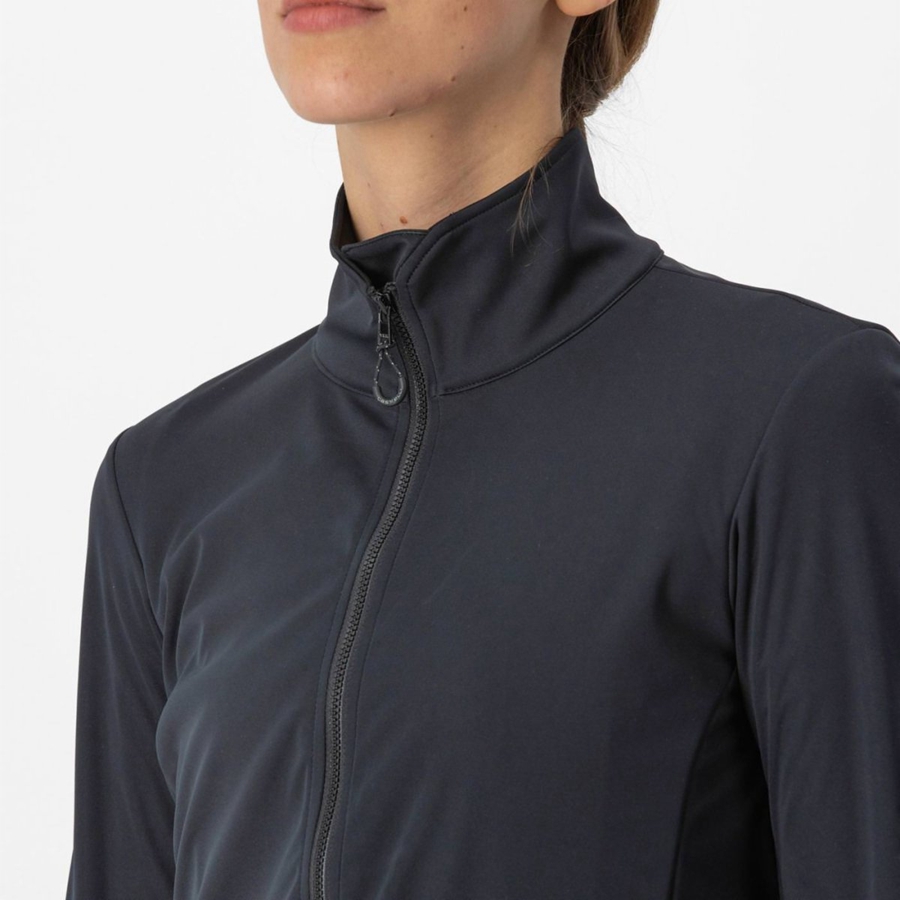 Castelli VENTO TRAIL Women Jackets Black | QA2063148